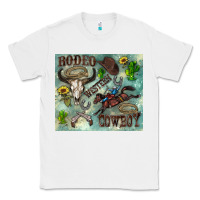 White country western Classic Tee - Zillion Design Studio