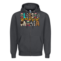 Smoke blessed mama Zipper Hoodie - Zillion Design Studio
