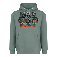 Sage racing is my favorite season Heavyweight Hoodie - CowhideDigitalArt
