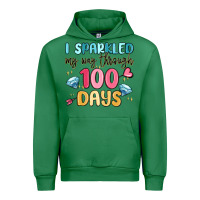 Emerald i sparkled my way through 100 days Urban Hoodie - MaliasSmallBusiness