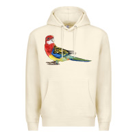 Sandshell Rosella Bird Premium Hoodie - LillyAllenDesigns