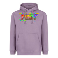 Lavender lgbtq pride  libbey glass Heavyweight Hoodie - HRA Design Shop