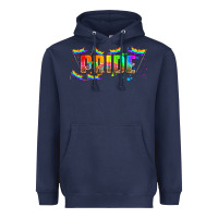Navy lgbtq pride  libbey glass Heavyweight Hoodie - HRA Design Shop