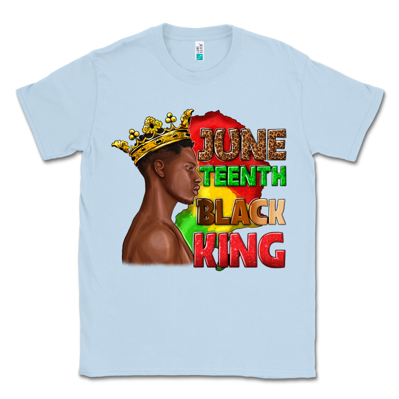 Juneteenth Black King Classic Tee by texasbilliewilder | Teevron