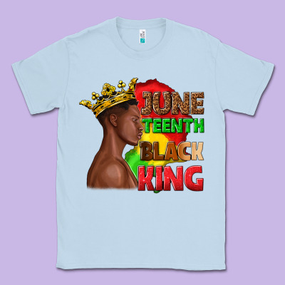 Classic Tee juneteenth black king