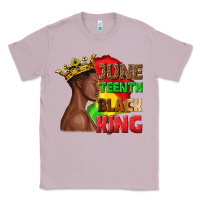 Lilac juneteenth black king Classic Tee - texasbilliewilder