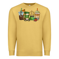 Antique Gold lawyer coffee cups Premium Sweatshirt - AdoDesignShop