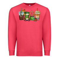Cardinal lawyer coffee cups Premium Sweatshirt - AdoDesignShop