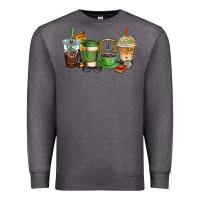 Charcoal Heather lawyer coffee cups Premium Sweatshirt - AdoDesignShop