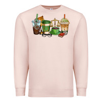 Pale Pink lawyer coffee cups Premium Sweatshirt - AdoDesignShop