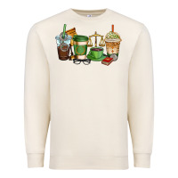 Sandshell lawyer coffee cups Premium Sweatshirt - AdoDesignShop