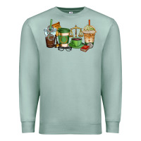 Seafoam lawyer coffee cups Premium Sweatshirt - AdoDesignShop