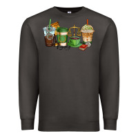 Smoke lawyer coffee cups Premium Sweatshirt - AdoDesignShop