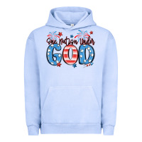 Pigment Grape Ice one nation under god Urban Hoodie - MaliasSmallBusiness