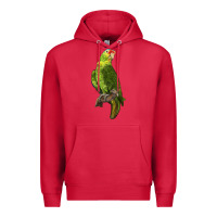 Cardinal New Zealand Paraket Parrot Premium Hoodie - LillyAllenDesigns