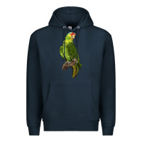 Navy New Zealand Paraket Parrot Premium Hoodie - LillyAllenDesigns