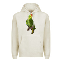 Oatmeal Heather New Zealand Paraket Parrot Premium Hoodie - LillyAllenDesigns
