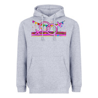 Heather Grey lgbtq lesbian  libbey glass Heavyweight Hoodie - HRA Design Shop