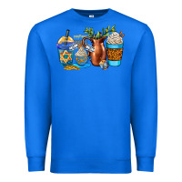 True Royal hannukah coffee cups Premium Sweatshirt - AdoDesignShop