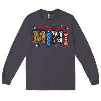 Smoke all american mini Long Sleeve Tee - RanaPortraitStore