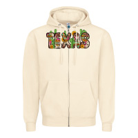 Sandshell texas Zipper Hoodie - Zillion Design Studio