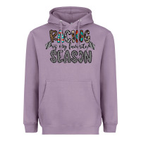 Lavender Racing Is My Favorite Season Heavyweight Hoodie - CowhideDigitalArt