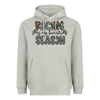 Moon Dust Racing Is My Favorite Season Heavyweight Hoodie - CowhideDigitalArt