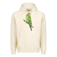Tofu Budgeriar Bird Parrot Premium Hoodie - LillyAllenDesigns