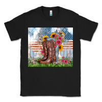 Black christian western Classic Tee - Zillion Design Studio