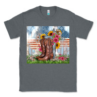 Charcoal Heather christian western Classic Tee - Zillion Design Studio