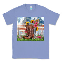 Colony Blue christian western Classic Tee - Zillion Design Studio