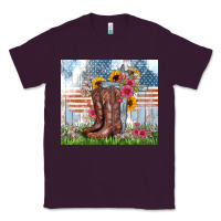 Plum christian western Classic Tee - Zillion Design Studio