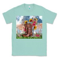 Seafoam christian western Classic Tee - Zillion Design Studio