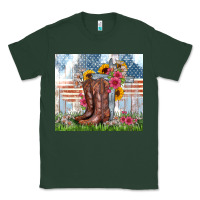 Sports Green christian western Classic Tee - Zillion Design Studio
