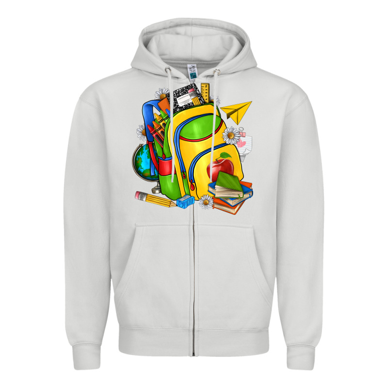 School Bag Zipper Hoodie by texasbilliewilder | Teevron