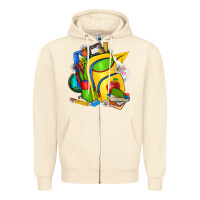 Sandshell school bag Zipper Hoodie - texasbilliewilder