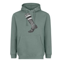 Sage black sock fa element Heavyweight Hoodie - FaDigitalArtStudio