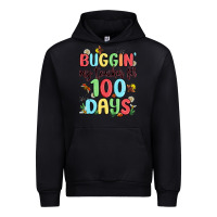 Black buggin my teacher for 100 days Urban Hoodie - MaliasSmallBusiness