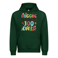 Forest Green buggin my teacher for 100 days Urban Hoodie - MaliasSmallBusiness