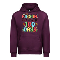 Mauve Wine buggin my teacher for 100 days Urban Hoodie - MaliasSmallBusiness