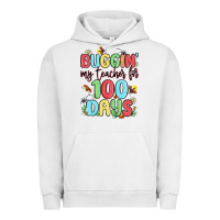 Pigment Lunar Rock buggin my teacher for 100 days Urban Hoodie - MaliasSmallBusiness