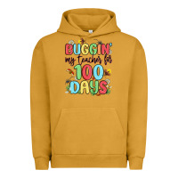 Pigment Peanut Butter buggin my teacher for 100 days Urban Hoodie - MaliasSmallBusiness