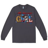 Smoke all american girl Long Sleeve Tee - RanaPortraitStore
