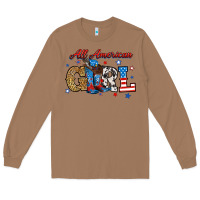 Toasted Coconut all american girl Long Sleeve Tee - RanaPortraitStore