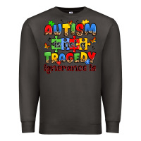 Smoke autism is not a tragedy ignorance is Premium Sweatshirt - JahusDesignShop