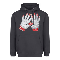 Smoke batting gloves Heavyweight Hoodie - FaDigitalArtStudio
