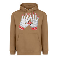 Toasted Coconut batting gloves Heavyweight Hoodie - FaDigitalArtStudio