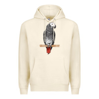 Tofu African Gray Parrot Bird Premium Hoodie - LillyAllenDesigns