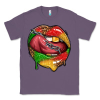 Lavender juneteenth day lips Classic Tee - texasbilliewilder