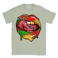 Matcha juneteenth day lips Classic Tee - texasbilliewilder